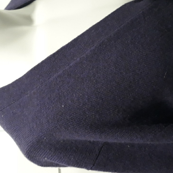 Polo by Ralph Lauren deep purple lambswool cardigan with pockets. XL - Picture 5 of 8